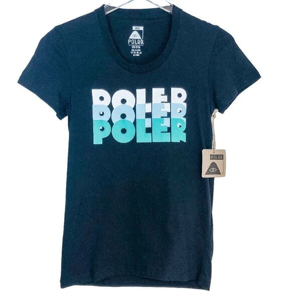 Poler Outdoor Gear Women's Baby Doll T-Shirt Size Small NWT - Picture 1 of 4